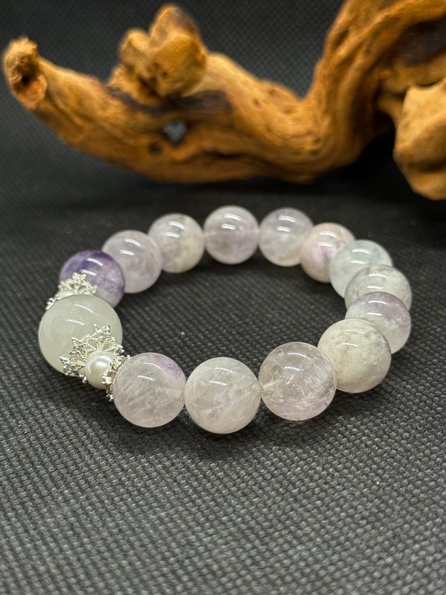 Chakra bracelet• Meditation crystalhealing crystal balance 月光女神的「情绪盾牌」🔮社恐i人的社交核武