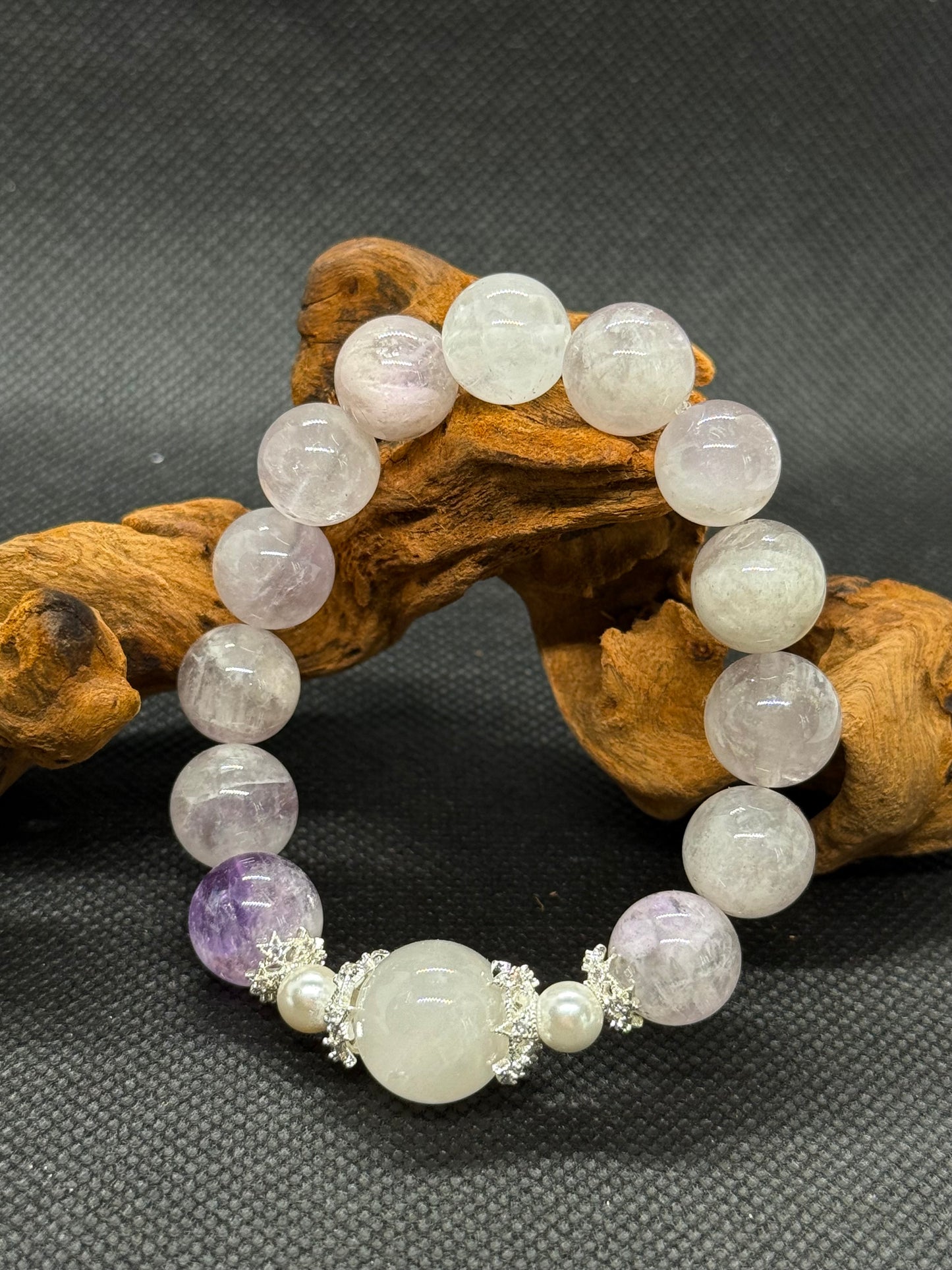 Chakra bracelet• Meditation crystalhealing crystal balance 月光女神的「情绪盾牌」🔮社恐i人的社交核武