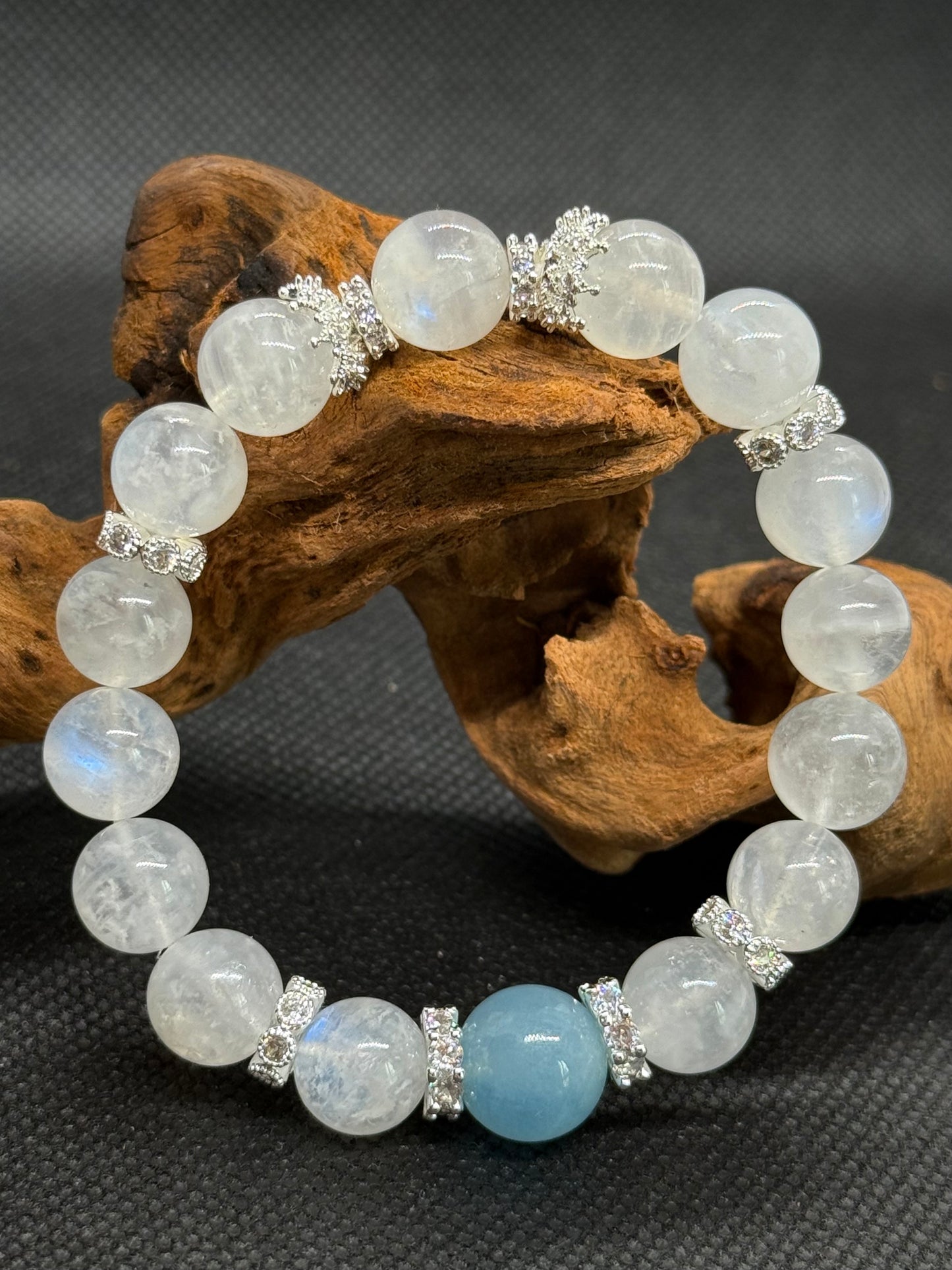 Blue Moonlight ➕ Aquamarine - Emotional Stone