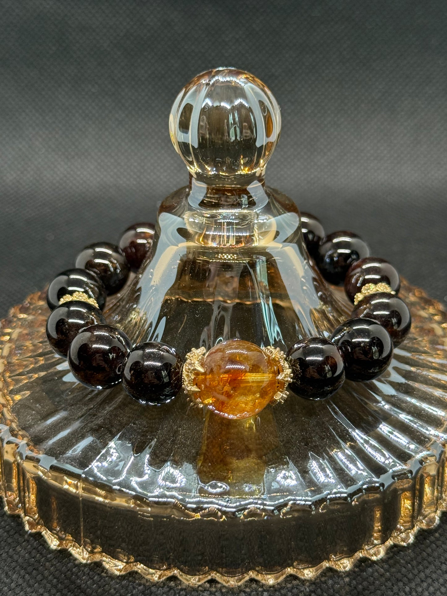 Genuine Garnet Bracelet for Passion & Love | Emotional Healing Crystal Jewelry
