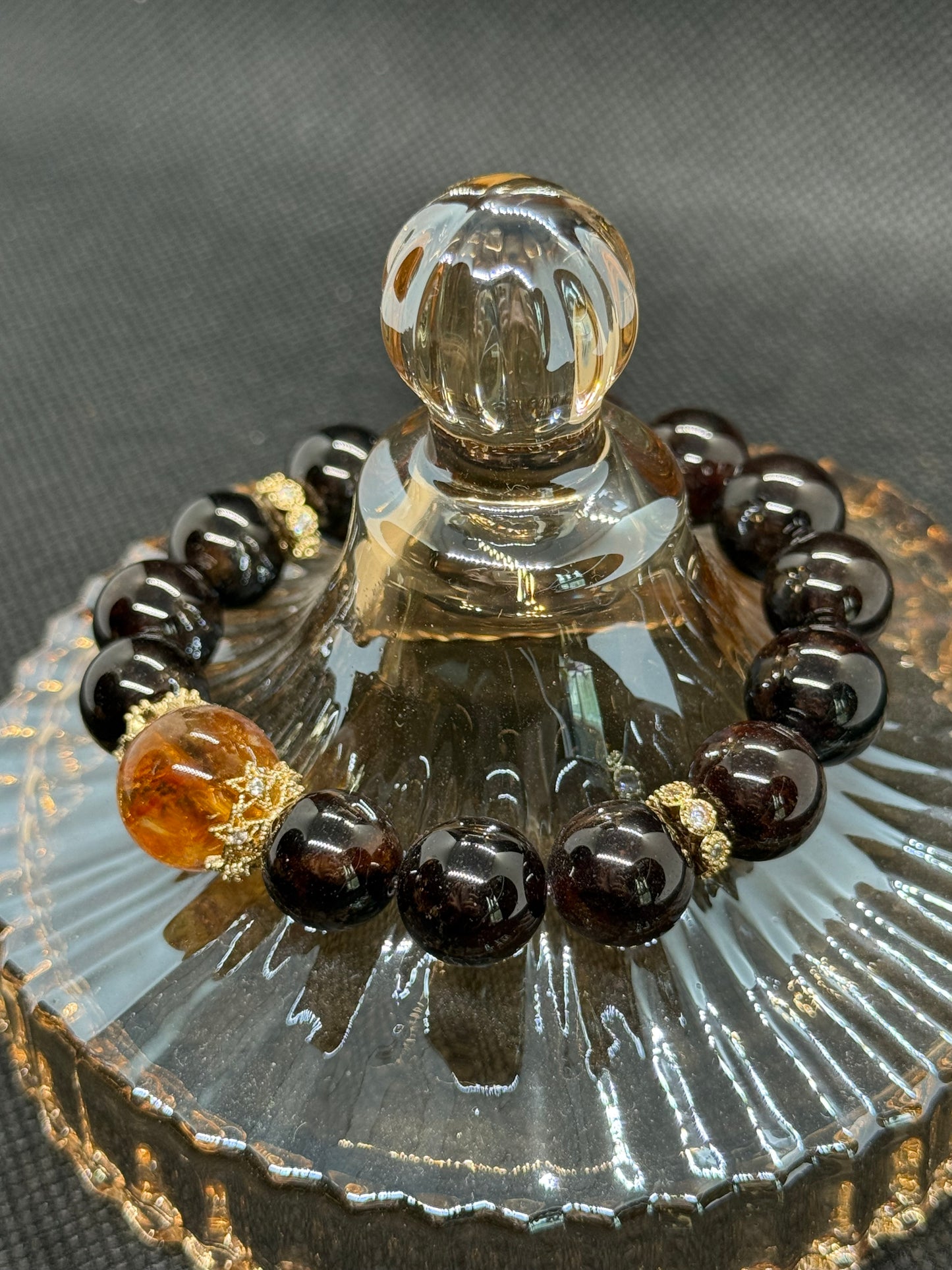 Genuine Garnet Bracelet for Passion & Love | Emotional Healing Crystal Jewelry