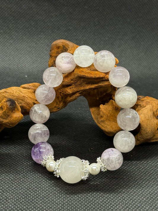 Chakra bracelet• Meditation crystalhealing crystal balance 月光女神的「情绪盾牌」🔮社恐i人的社交核武