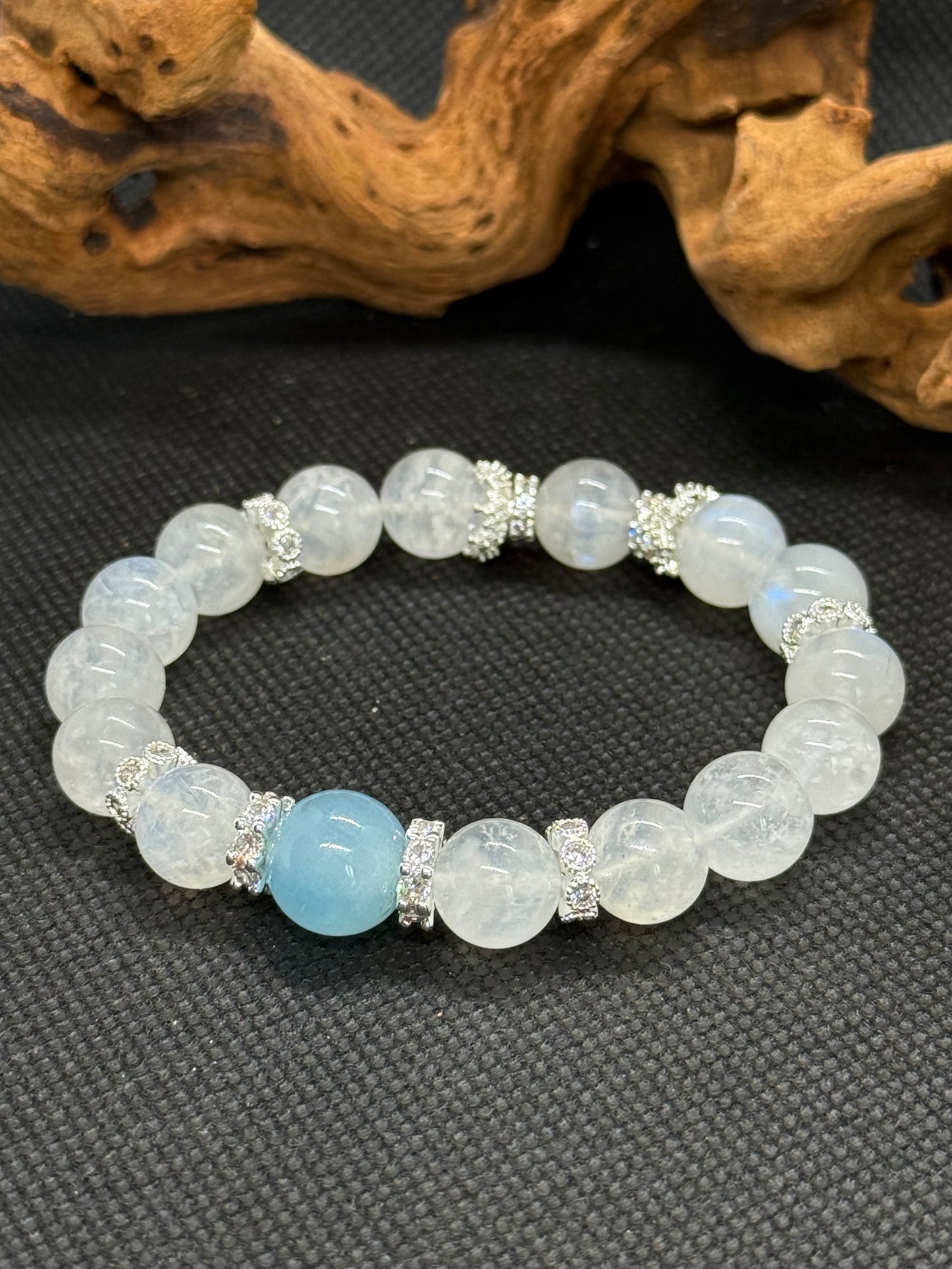 Blue Moonlight ➕ Aquamarine - Emotional Stone