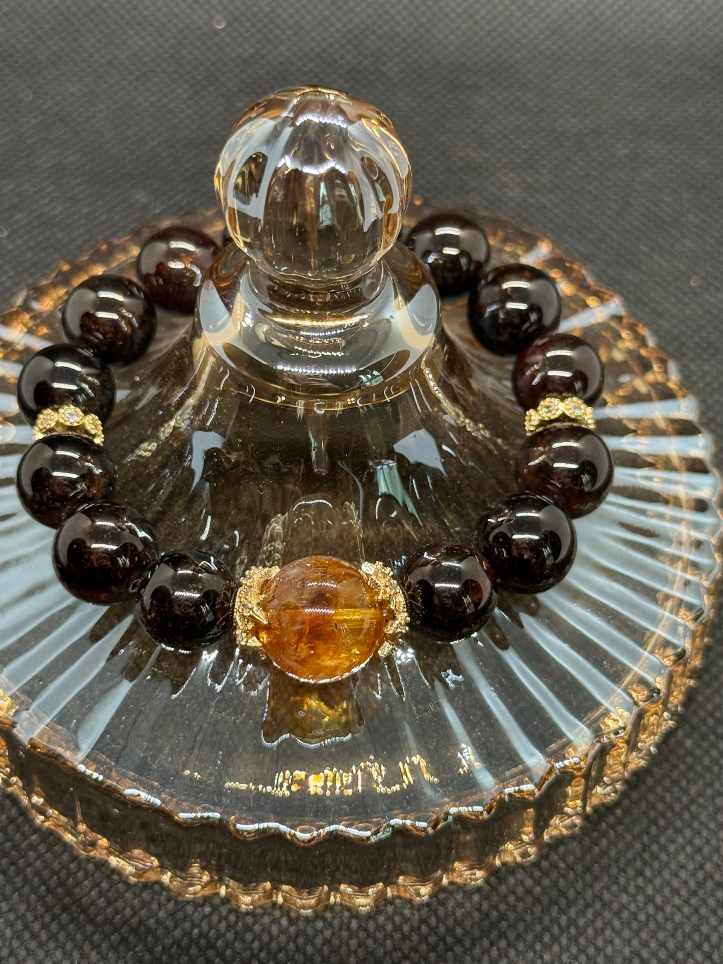 Genuine Garnet Bracelet for Passion & Love | Emotional Healing Crystal Jewelry