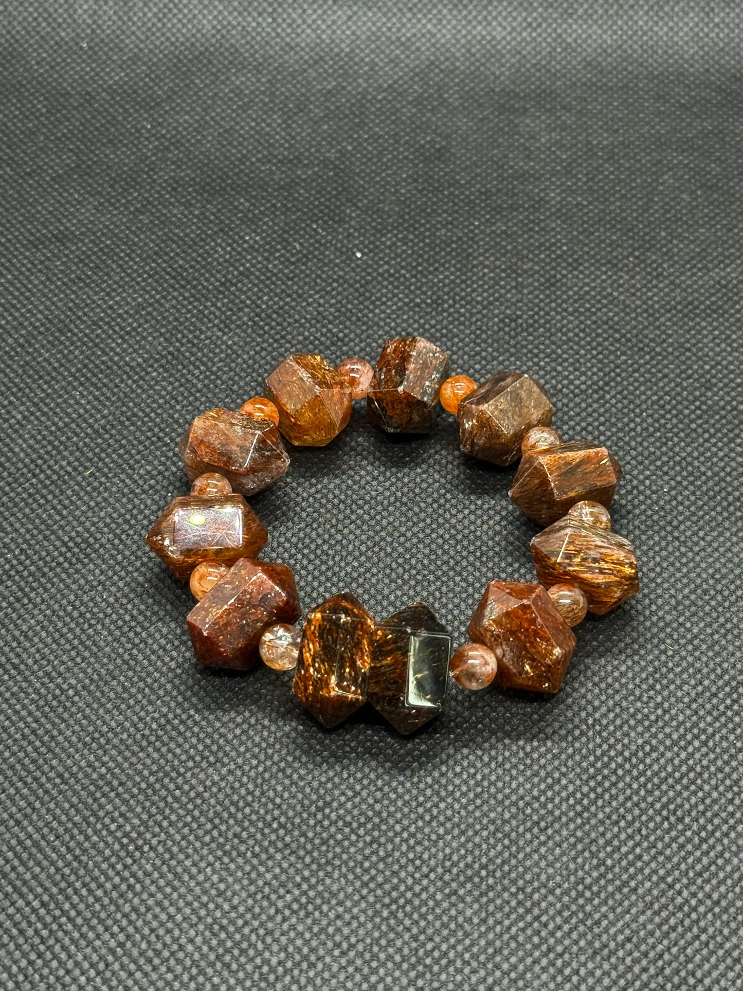High Frequency Energy Crystals｜Collectible Black Gold Super Seven｜Ultra-strong energy magnetic field